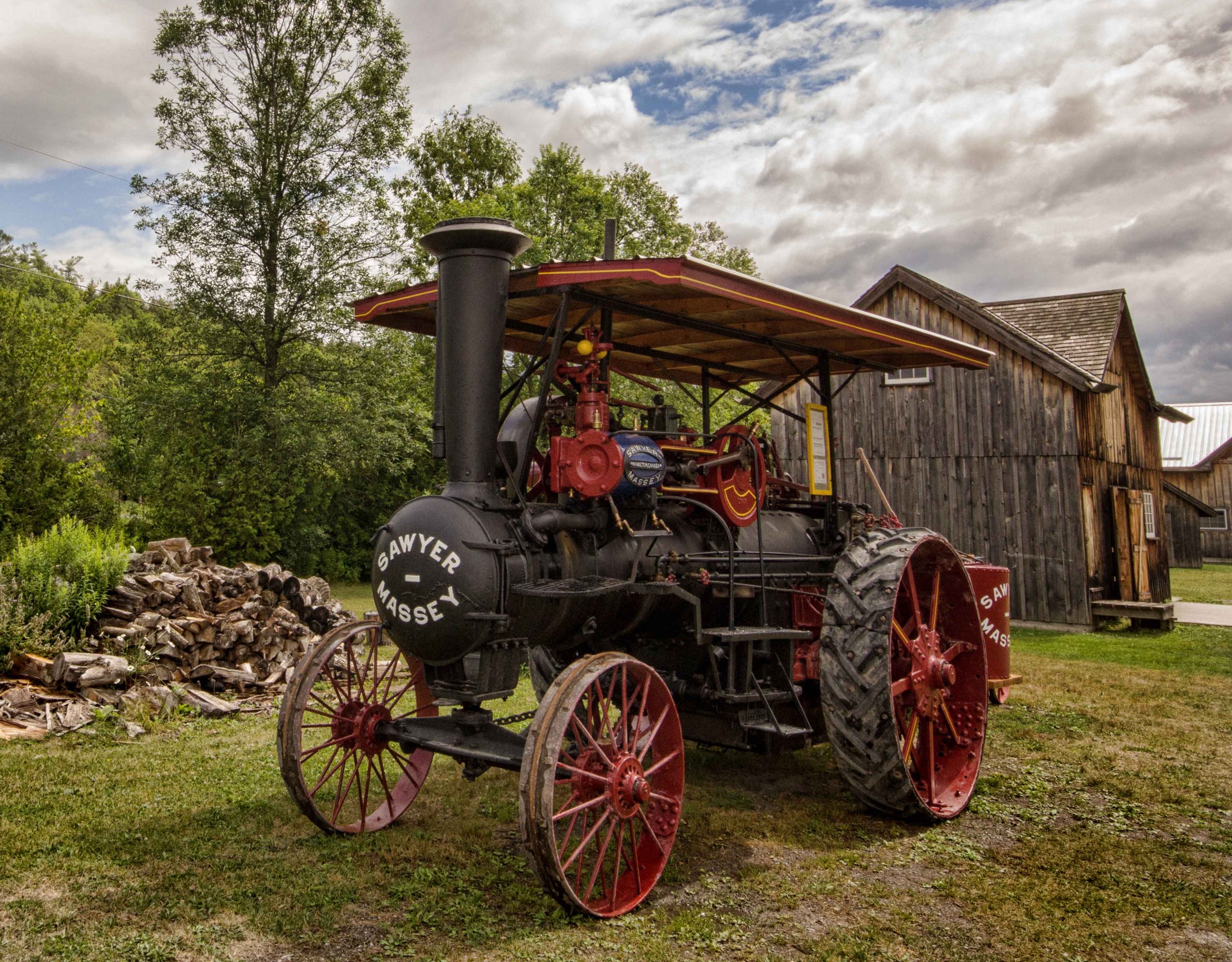 SawyerMassey Steam Engine Lang Pioneer Village Lang Pioneer Village