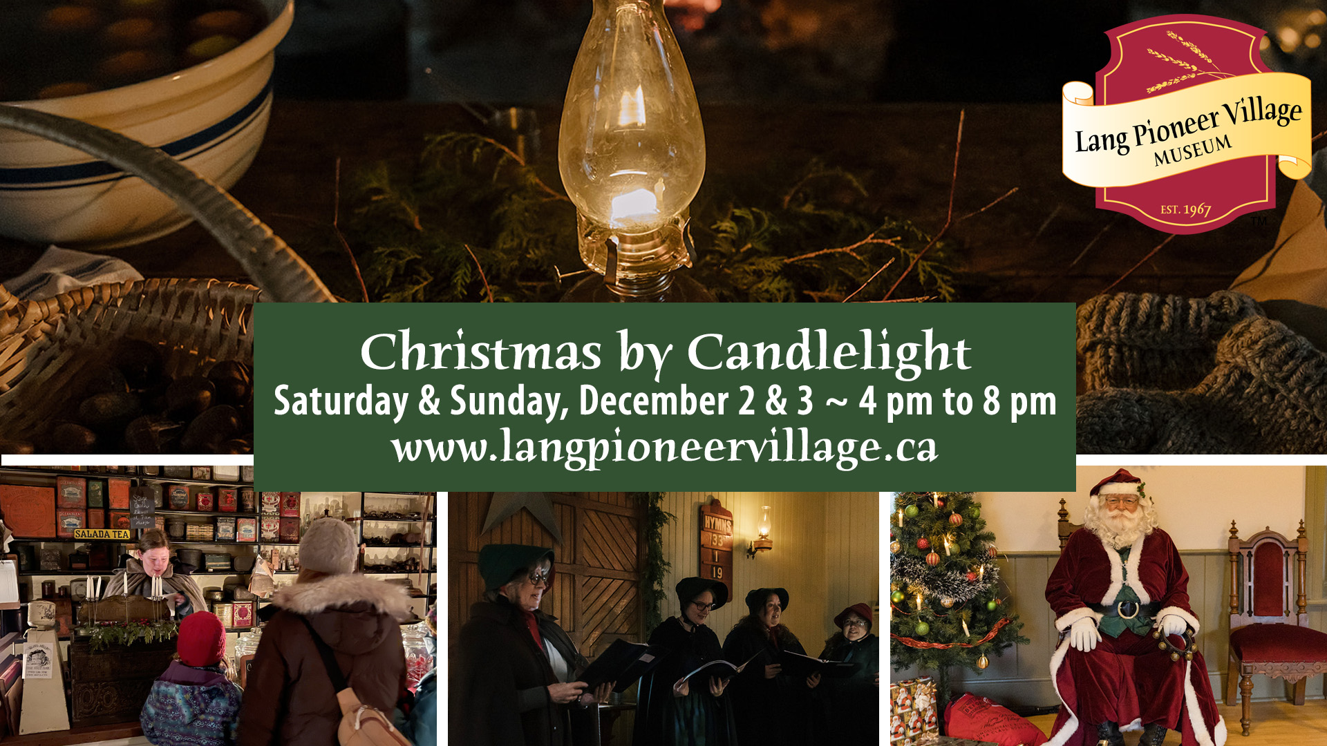 Christmas by Candlelight Banner 2023